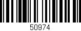 Código de barras (EAN, GTIN, SKU, ISBN): '50974'