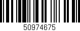 Código de barras (EAN, GTIN, SKU, ISBN): '50974675'