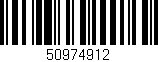 Código de barras (EAN, GTIN, SKU, ISBN): '50974912'