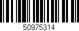 Código de barras (EAN, GTIN, SKU, ISBN): '50975314'