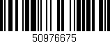Código de barras (EAN, GTIN, SKU, ISBN): '50976675'