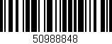 Código de barras (EAN, GTIN, SKU, ISBN): '50988848'