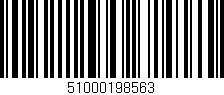 Código de barras (EAN, GTIN, SKU, ISBN): '51000198563'