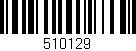 Código de barras (EAN, GTIN, SKU, ISBN): '510129'