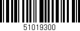 Código de barras (EAN, GTIN, SKU, ISBN): '51019300'