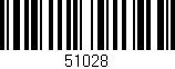 Código de barras (EAN, GTIN, SKU, ISBN): '51028'