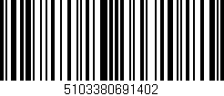 Código de barras (EAN, GTIN, SKU, ISBN): '5103380691402'
