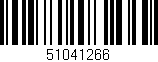 Código de barras (EAN, GTIN, SKU, ISBN): '51041266'