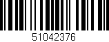 Código de barras (EAN, GTIN, SKU, ISBN): '51042376'