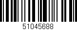 Código de barras (EAN, GTIN, SKU, ISBN): '51045688'