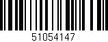 Código de barras (EAN, GTIN, SKU, ISBN): '51054147'