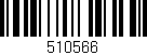 Código de barras (EAN, GTIN, SKU, ISBN): '510566'