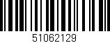 Código de barras (EAN, GTIN, SKU, ISBN): '51062129'