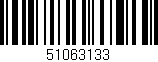 Código de barras (EAN, GTIN, SKU, ISBN): '51063133'