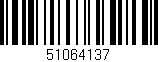 Código de barras (EAN, GTIN, SKU, ISBN): '51064137'