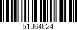 Código de barras (EAN, GTIN, SKU, ISBN): '51064624'