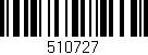 Código de barras (EAN, GTIN, SKU, ISBN): '510727'