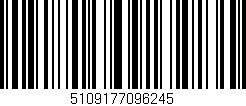 Código de barras (EAN, GTIN, SKU, ISBN): '5109177096245'