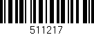 Código de barras (EAN, GTIN, SKU, ISBN): '511217'