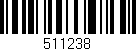 Código de barras (EAN, GTIN, SKU, ISBN): '511238'