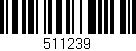 Código de barras (EAN, GTIN, SKU, ISBN): '511239'