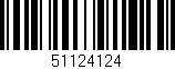 Código de barras (EAN, GTIN, SKU, ISBN): '51124124'