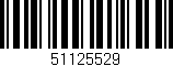 Código de barras (EAN, GTIN, SKU, ISBN): '51125529'