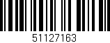Código de barras (EAN, GTIN, SKU, ISBN): '51127163'