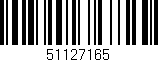 Código de barras (EAN, GTIN, SKU, ISBN): '51127165'