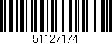 Código de barras (EAN, GTIN, SKU, ISBN): '51127174'