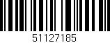 Código de barras (EAN, GTIN, SKU, ISBN): '51127185'