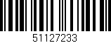 Código de barras (EAN, GTIN, SKU, ISBN): '51127233'