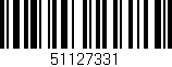 Código de barras (EAN, GTIN, SKU, ISBN): '51127331'