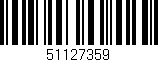 Código de barras (EAN, GTIN, SKU, ISBN): '51127359'