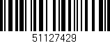 Código de barras (EAN, GTIN, SKU, ISBN): '51127429'