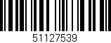 Código de barras (EAN, GTIN, SKU, ISBN): '51127539'