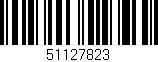 Código de barras (EAN, GTIN, SKU, ISBN): '51127823'