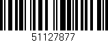 Código de barras (EAN, GTIN, SKU, ISBN): '51127877'