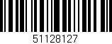 Código de barras (EAN, GTIN, SKU, ISBN): '51128127'