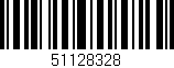 Código de barras (EAN, GTIN, SKU, ISBN): '51128328'