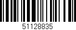 Código de barras (EAN, GTIN, SKU, ISBN): '51128835'