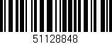Código de barras (EAN, GTIN, SKU, ISBN): '51128848'