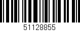 Código de barras (EAN, GTIN, SKU, ISBN): '51128855'