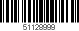 Código de barras (EAN, GTIN, SKU, ISBN): '51128999'