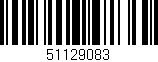 Código de barras (EAN, GTIN, SKU, ISBN): '51129083'