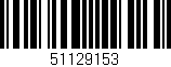 Código de barras (EAN, GTIN, SKU, ISBN): '51129153'