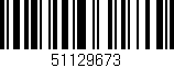 Código de barras (EAN, GTIN, SKU, ISBN): '51129673'