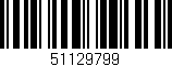 Código de barras (EAN, GTIN, SKU, ISBN): '51129799'