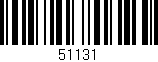 Código de barras (EAN, GTIN, SKU, ISBN): '51131'