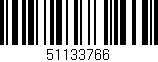 Código de barras (EAN, GTIN, SKU, ISBN): '51133766'
